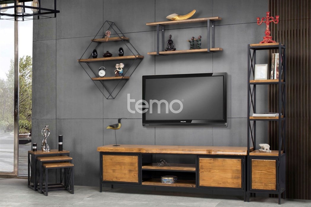 Wooden Tv Ünitesi