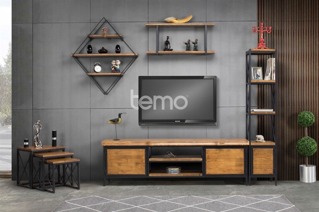 Wooden Tv Ünitesi