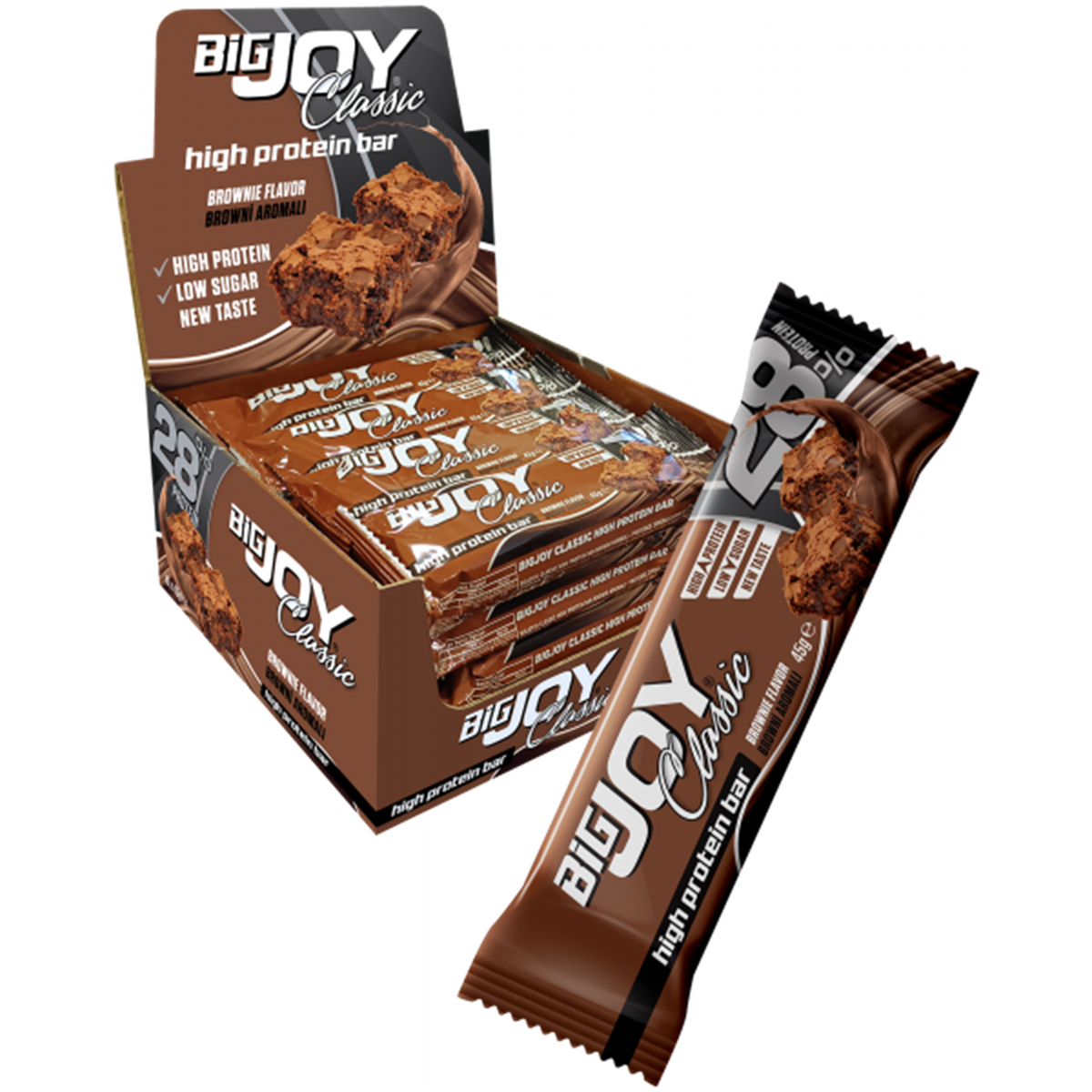 Big Joy Classic High Protein Bar 45 Gr 16 Adet