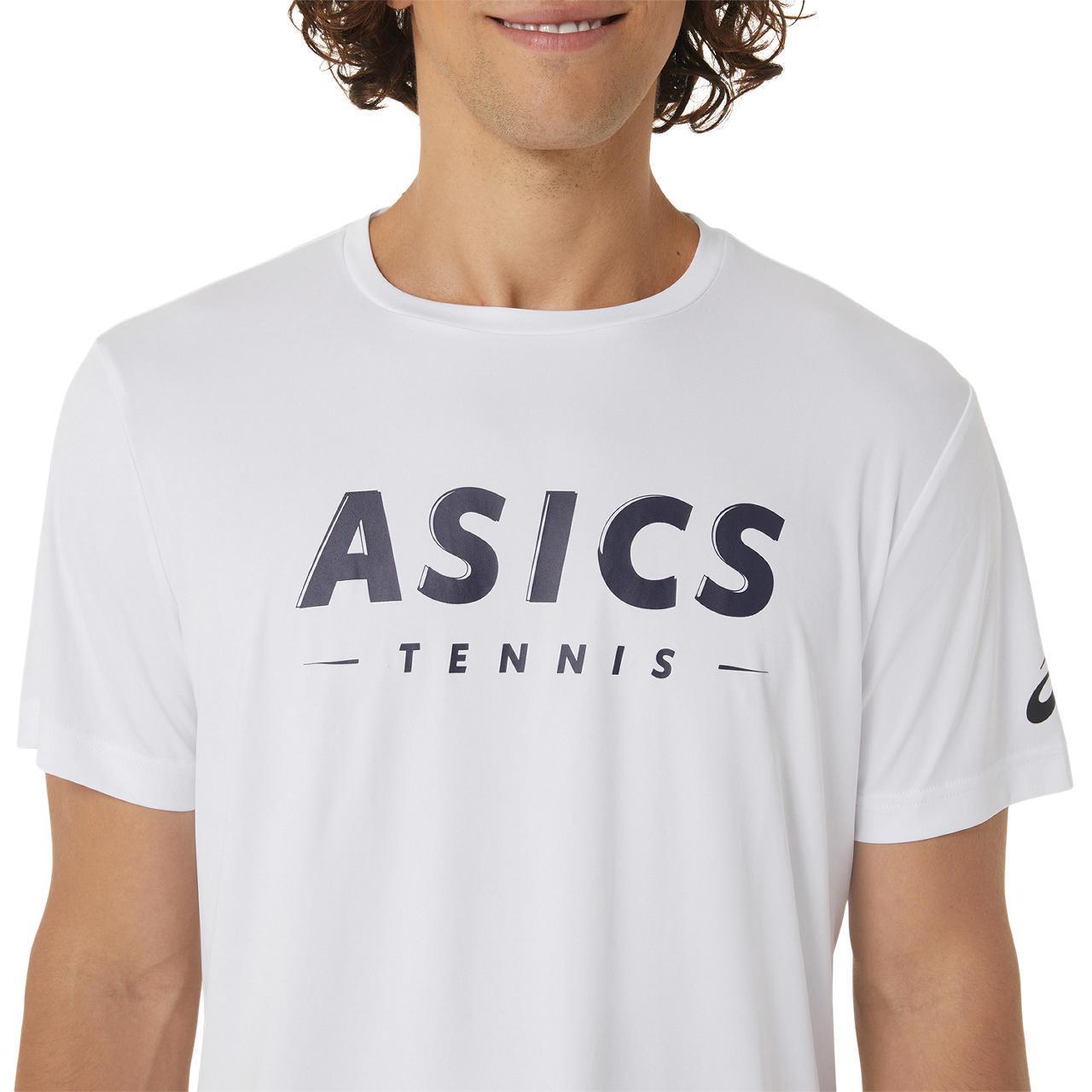 Asics 2041A259-100 Court Graphic Tee Erkek Tişört