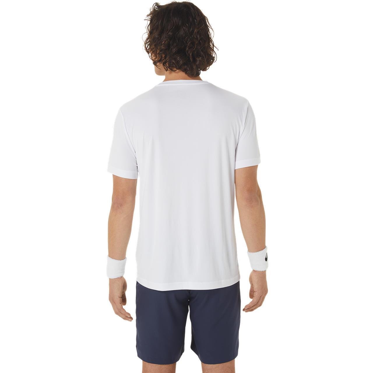 Asics 2041A259-100 Court Graphic Tee Erkek Tişört