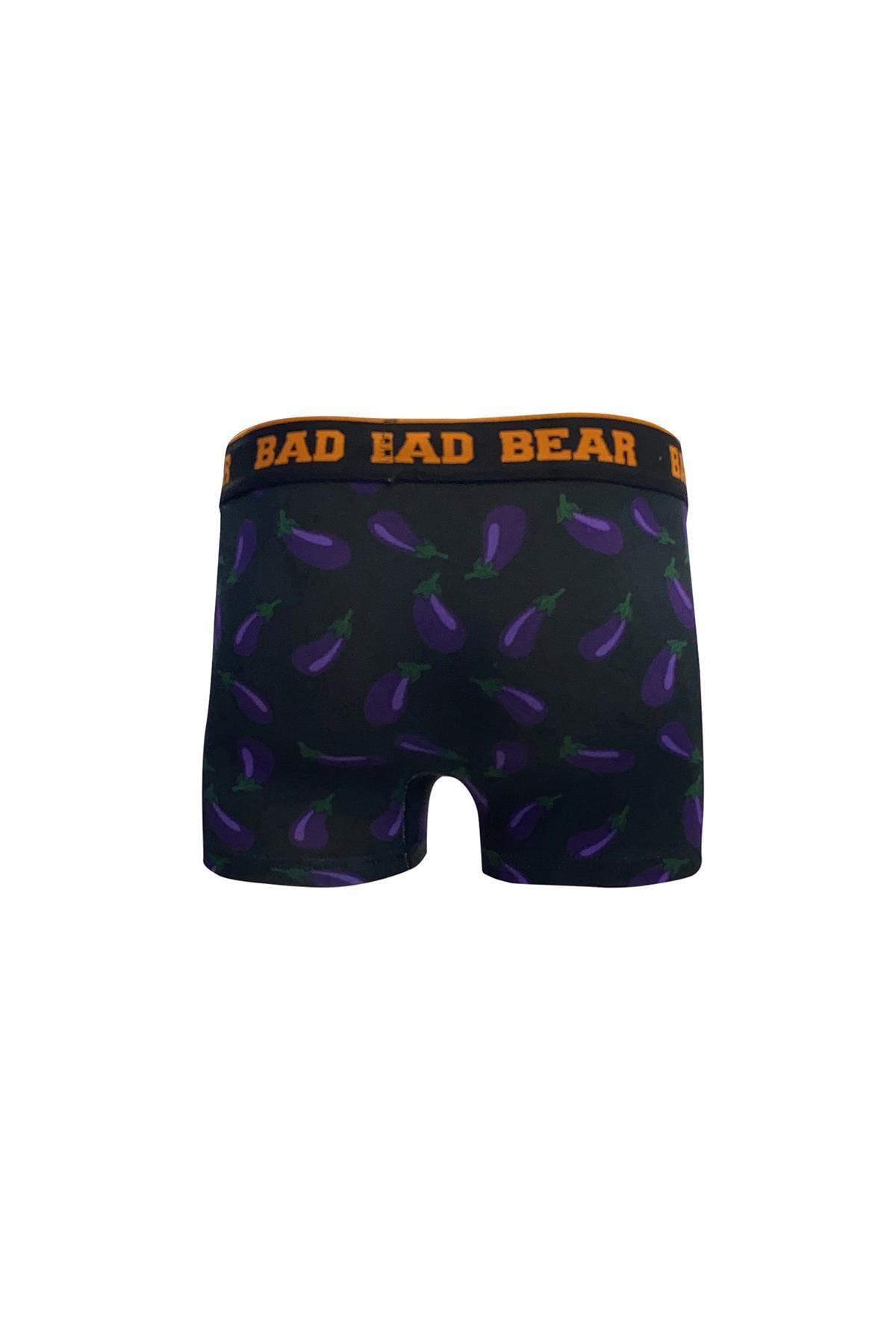 Bad Bear 21.01.03.006-C01 Eggplant Erkek Boxer