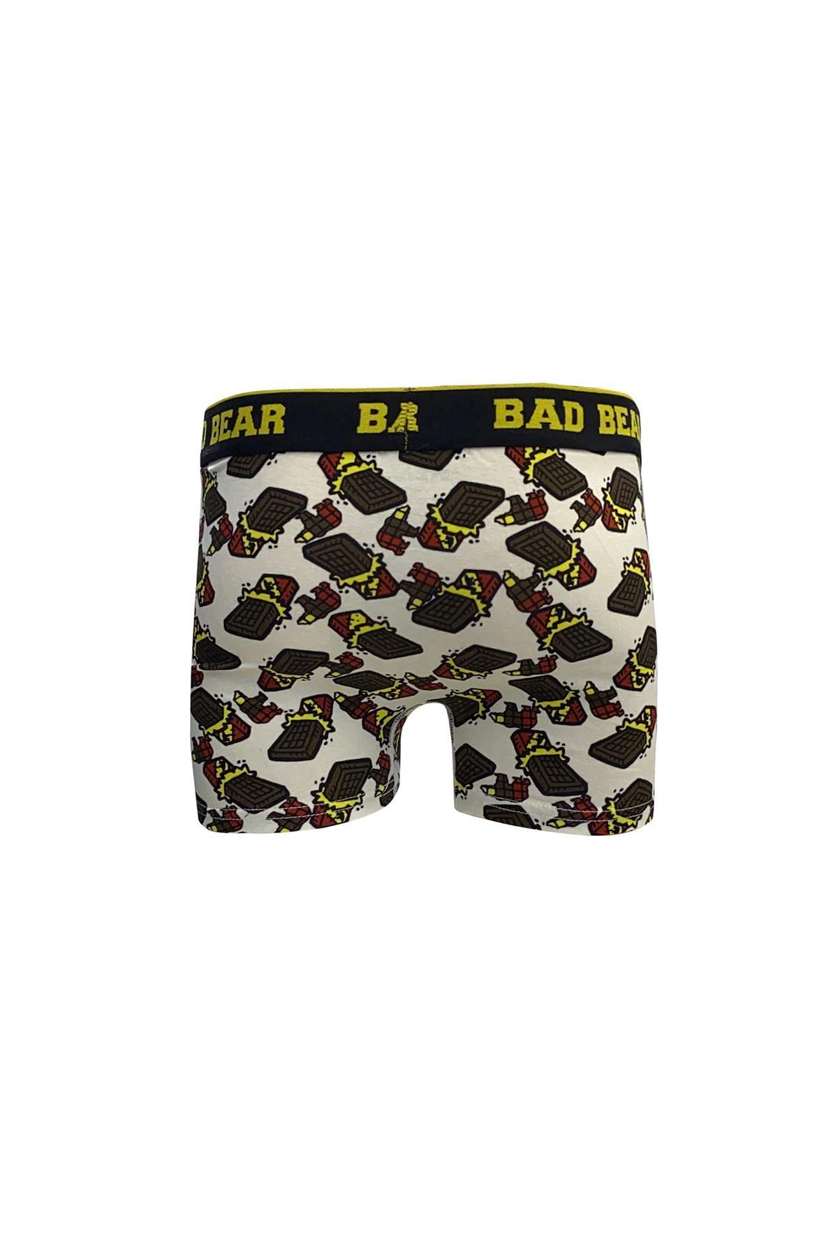 Bad Bear 21.01.03.004-C04 Chocolate Erkek Boxer