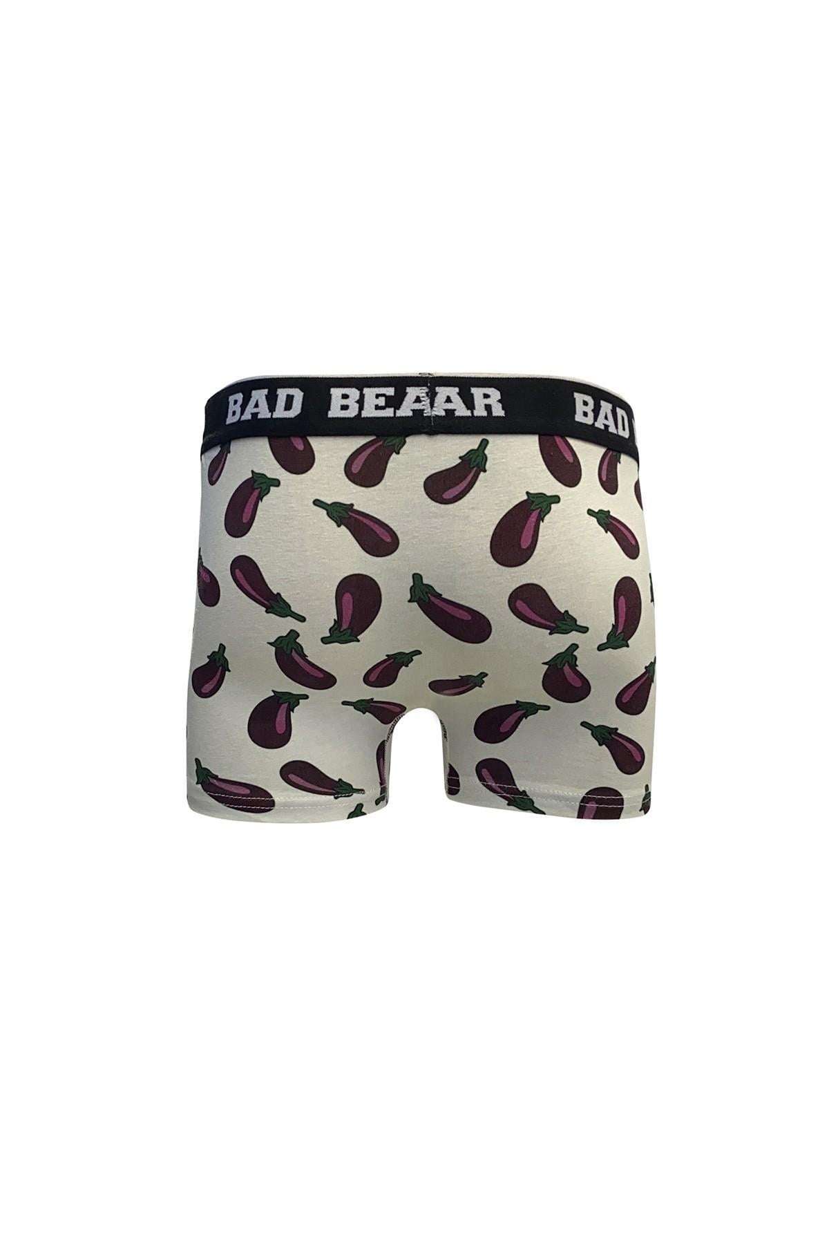 Bad Bear 21.01.03.006-C04 Eggplant Erkek Boxer