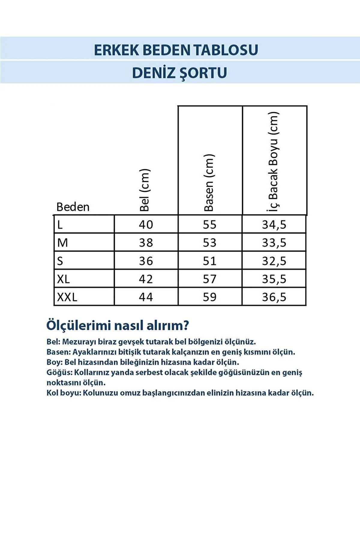 Bad Bear 21.01.09.008-C70 Skullex Erkek Deniz Şortu