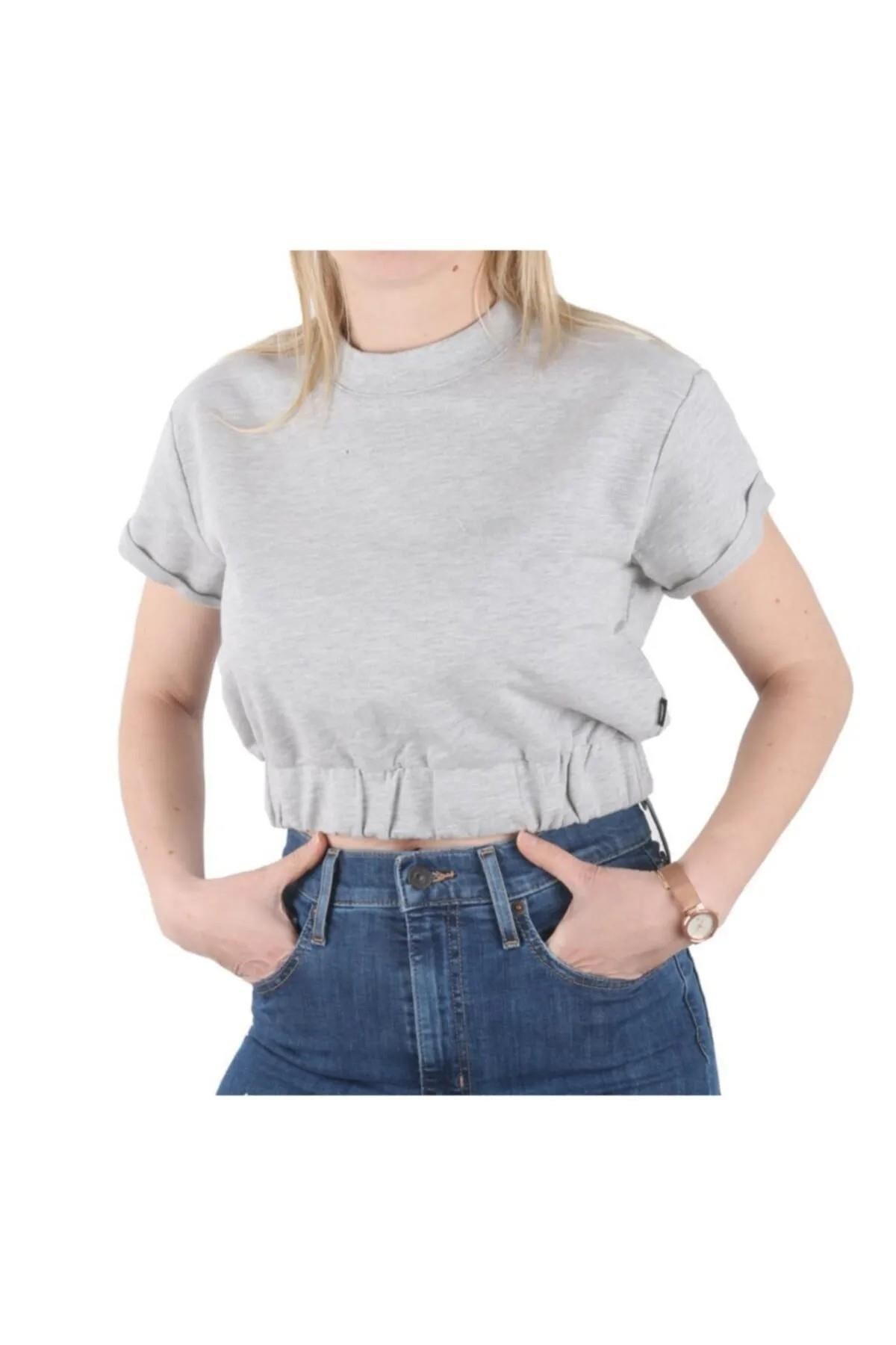 Bad Bear 21.03.12.001-C19 Emma Crop Kadın Sweatshirt