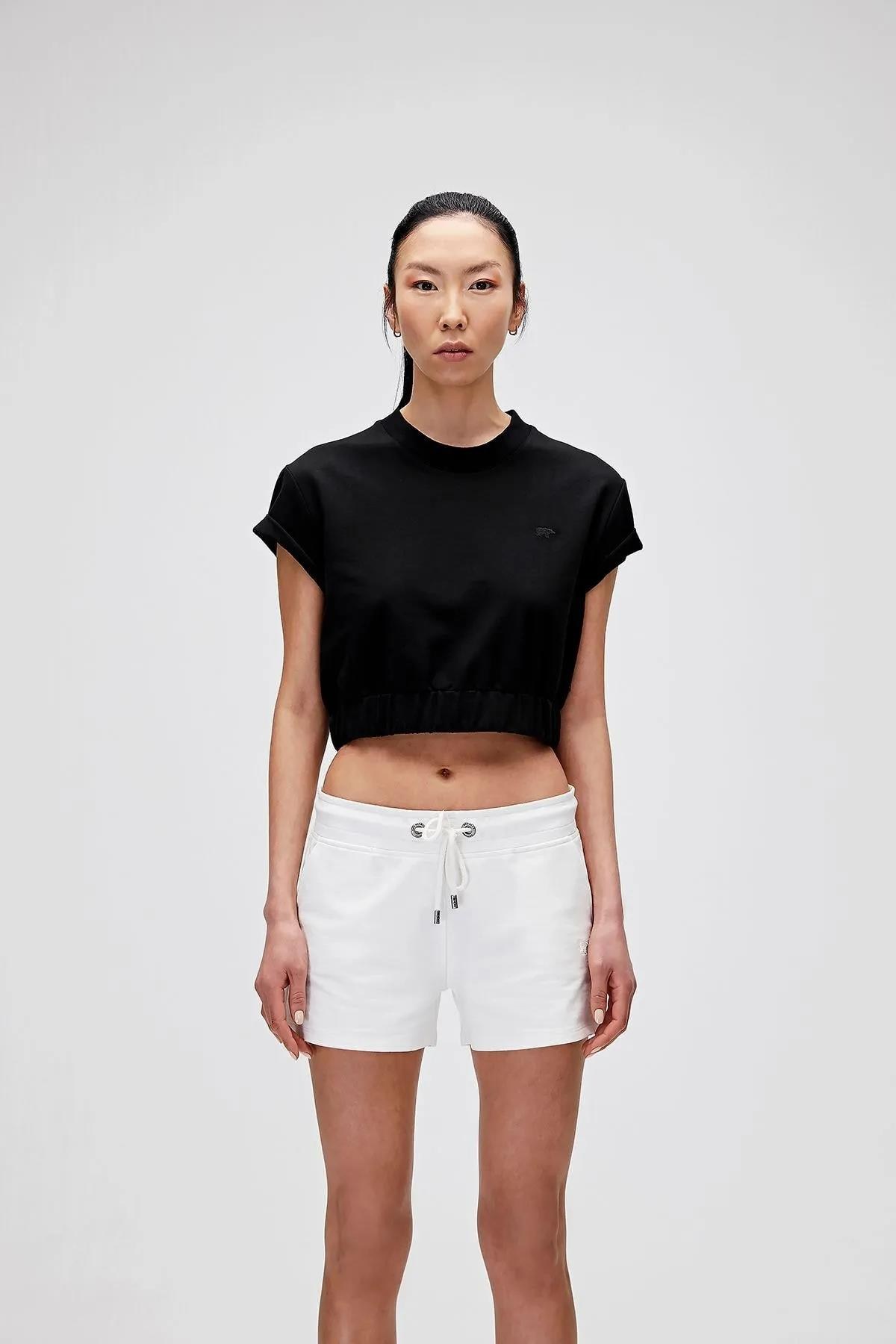 Bad Bear 21.03.12.001-C01 Emma Crop Kadın Sweatshirt