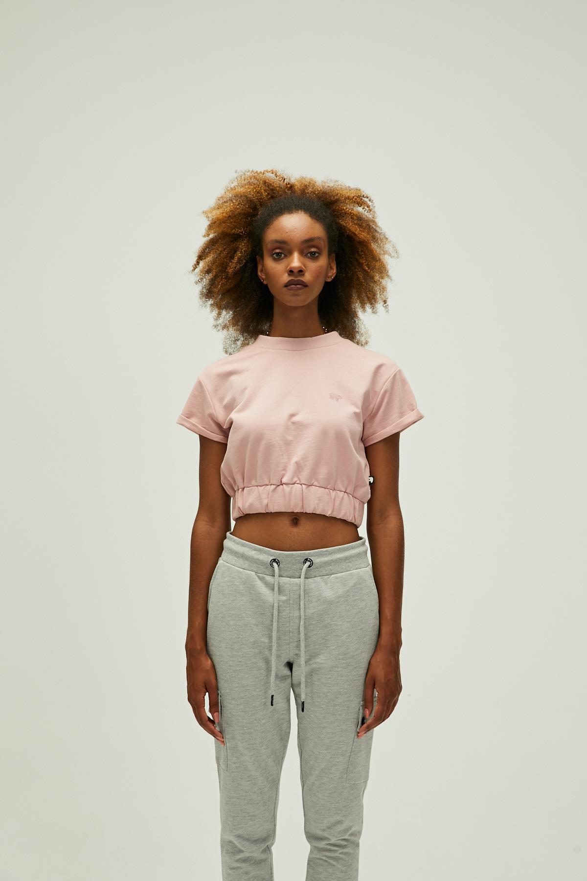 Bad Bear 21.03.12.001-C39 Emma Crop Kadın Sweatshirt