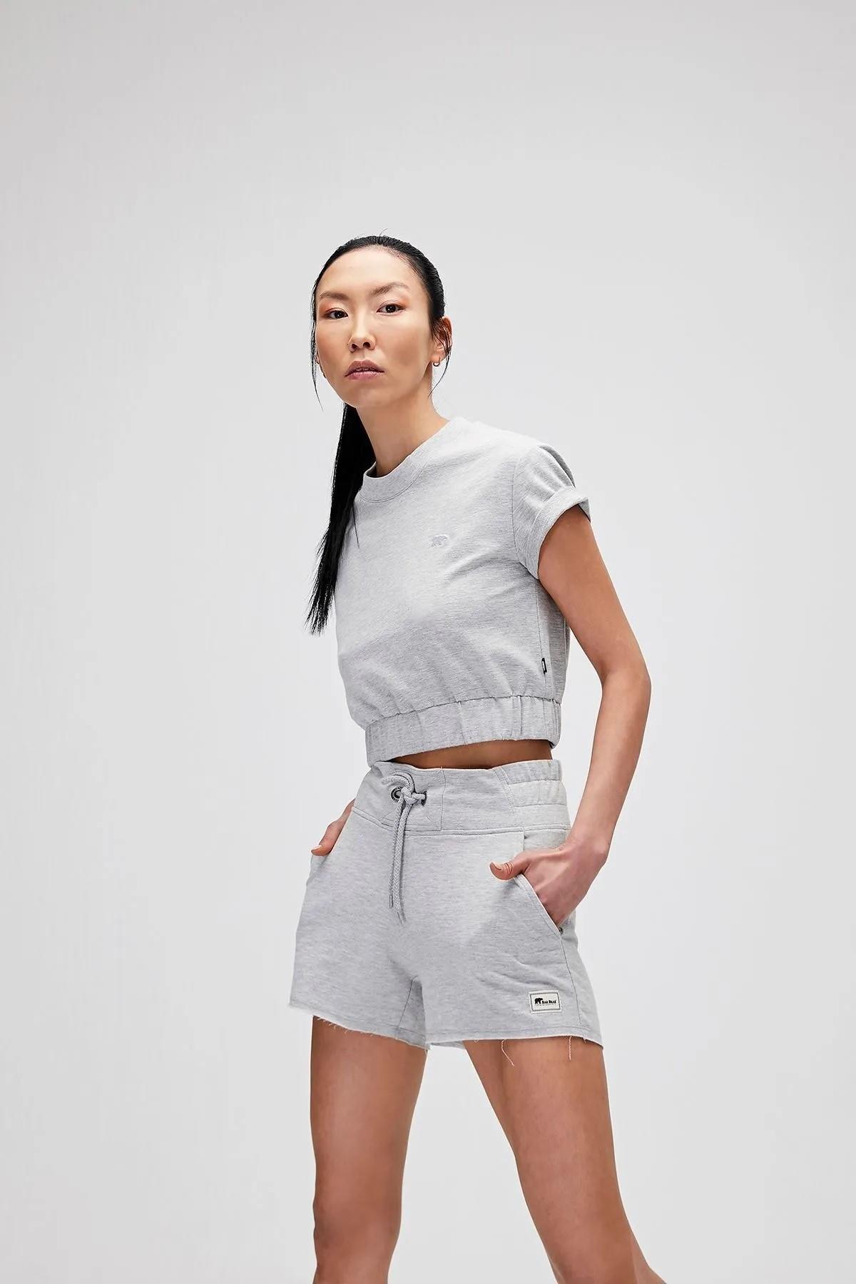 Bad Bear 21.03.12.001-C19 Emma Crop Kadın Sweatshirt