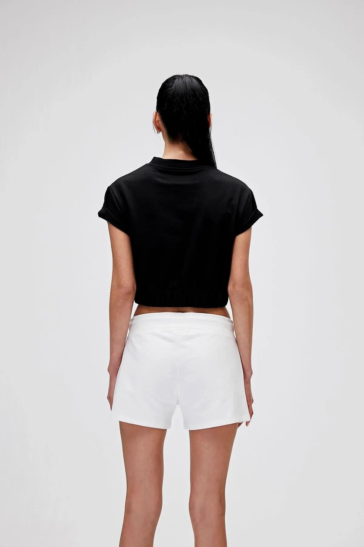 Bad Bear 21.03.12.001-C01 Emma Crop Kadın Sweatshirt