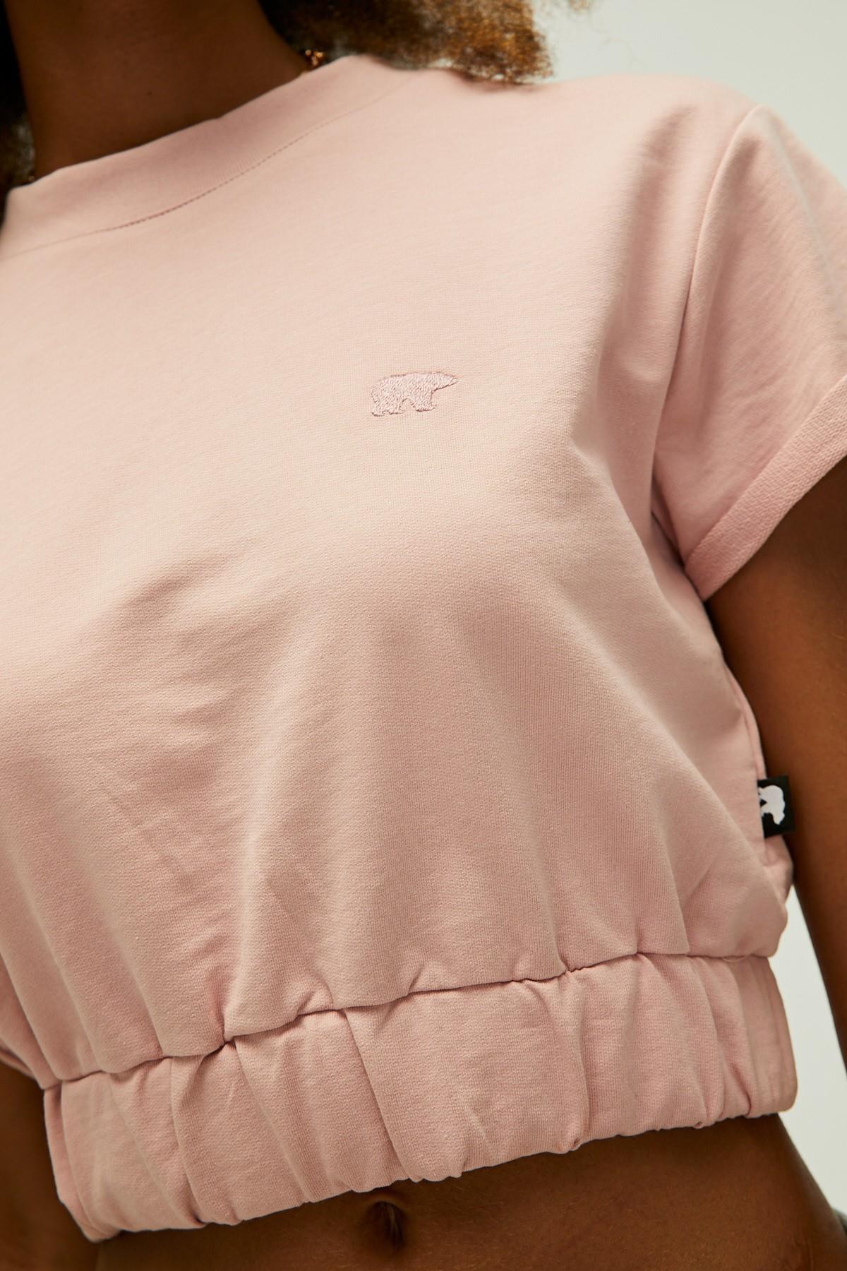 Bad Bear 21.03.12.001-C39 Emma Crop Kadın Sweatshirt