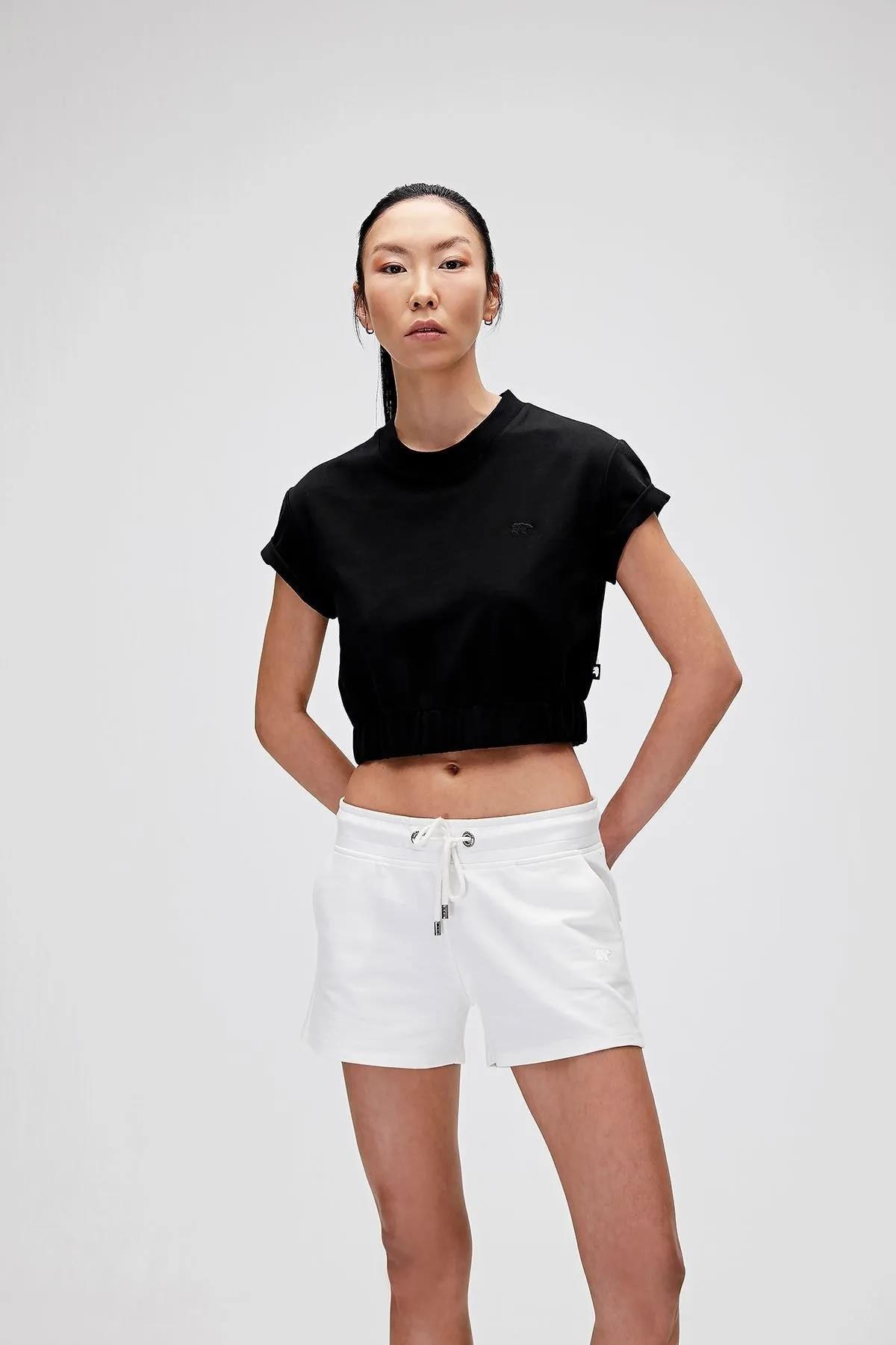 Bad Bear 21.03.12.001-C01 Emma Crop Kadın Sweatshirt