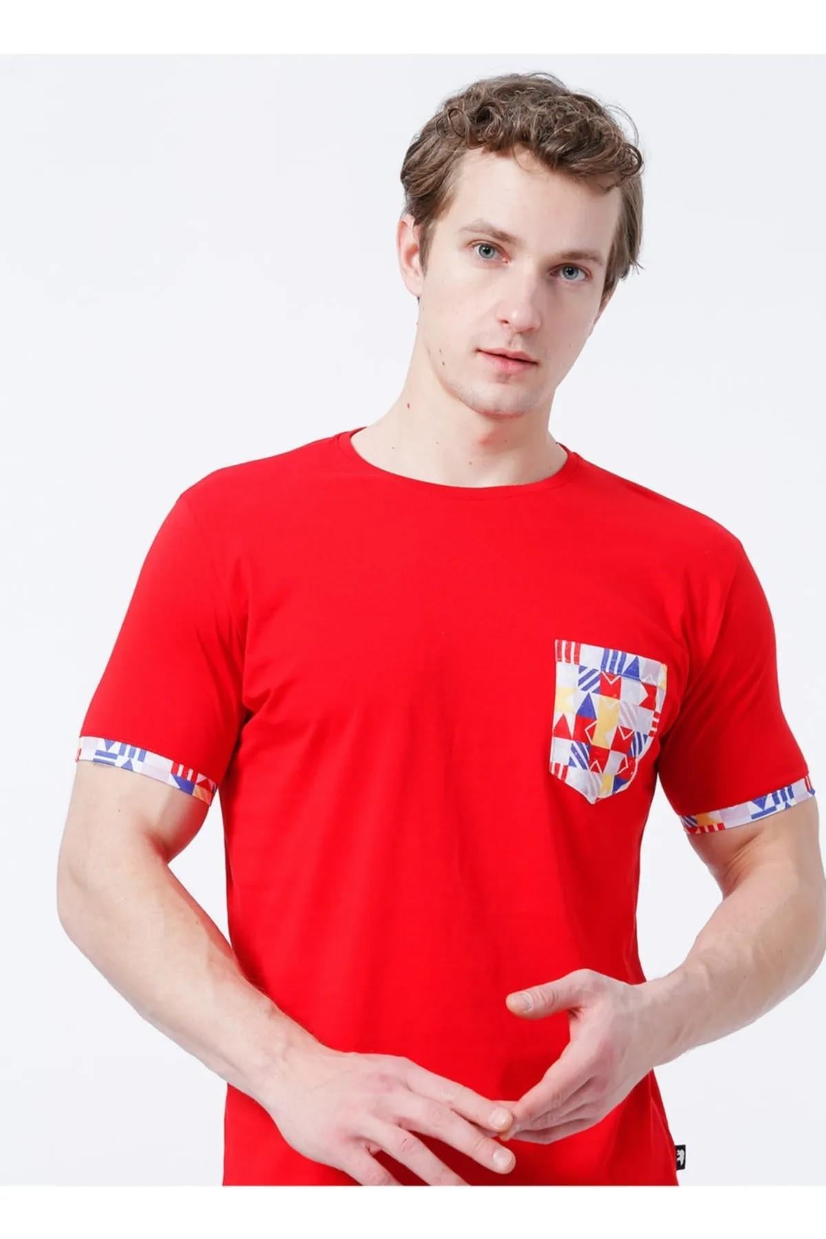 Bad Bear 22.01.07.020-C54 Flag Pocket Erkek Tişört