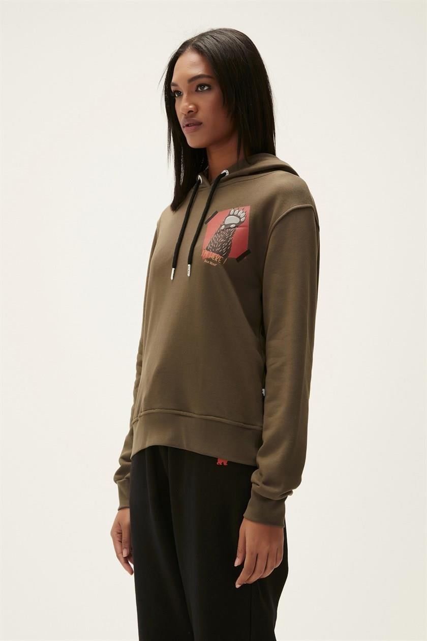 Bad Bear 22.04.12.005-C70 Here Kadın Sweatshirt