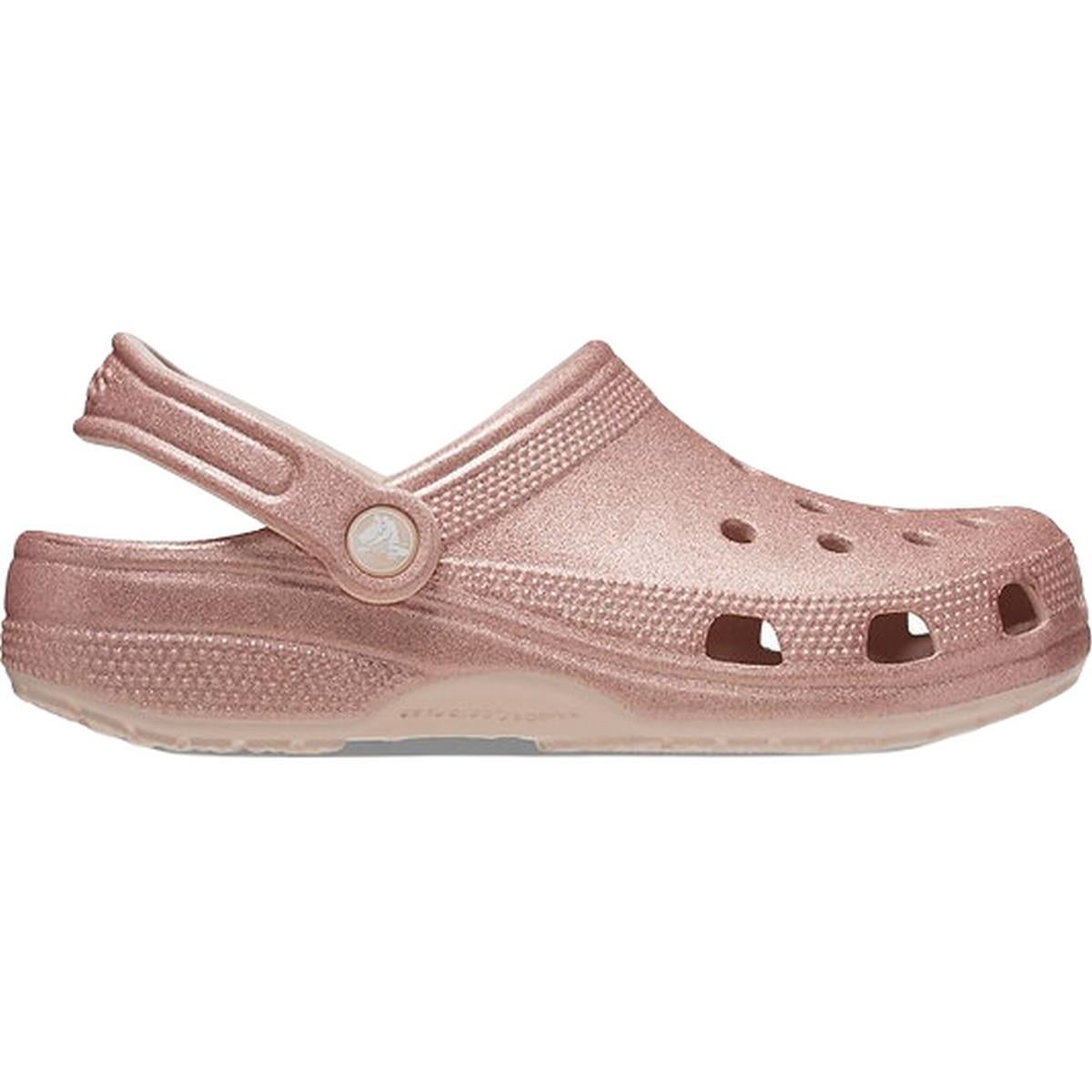 Crocs 205942-6WV Classic Glitter Clog Unisex Sandalet