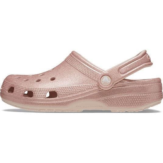 Crocs 205942-6WV Classic Glitter Clog Unisex Sandalet