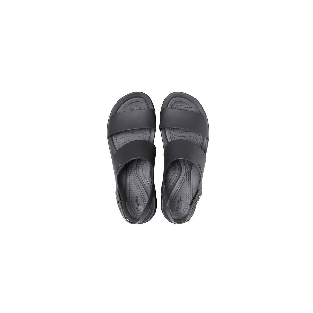 Crocs 206453-060 Crocs Brooklyn Low Wedge W Kadın Sandalet