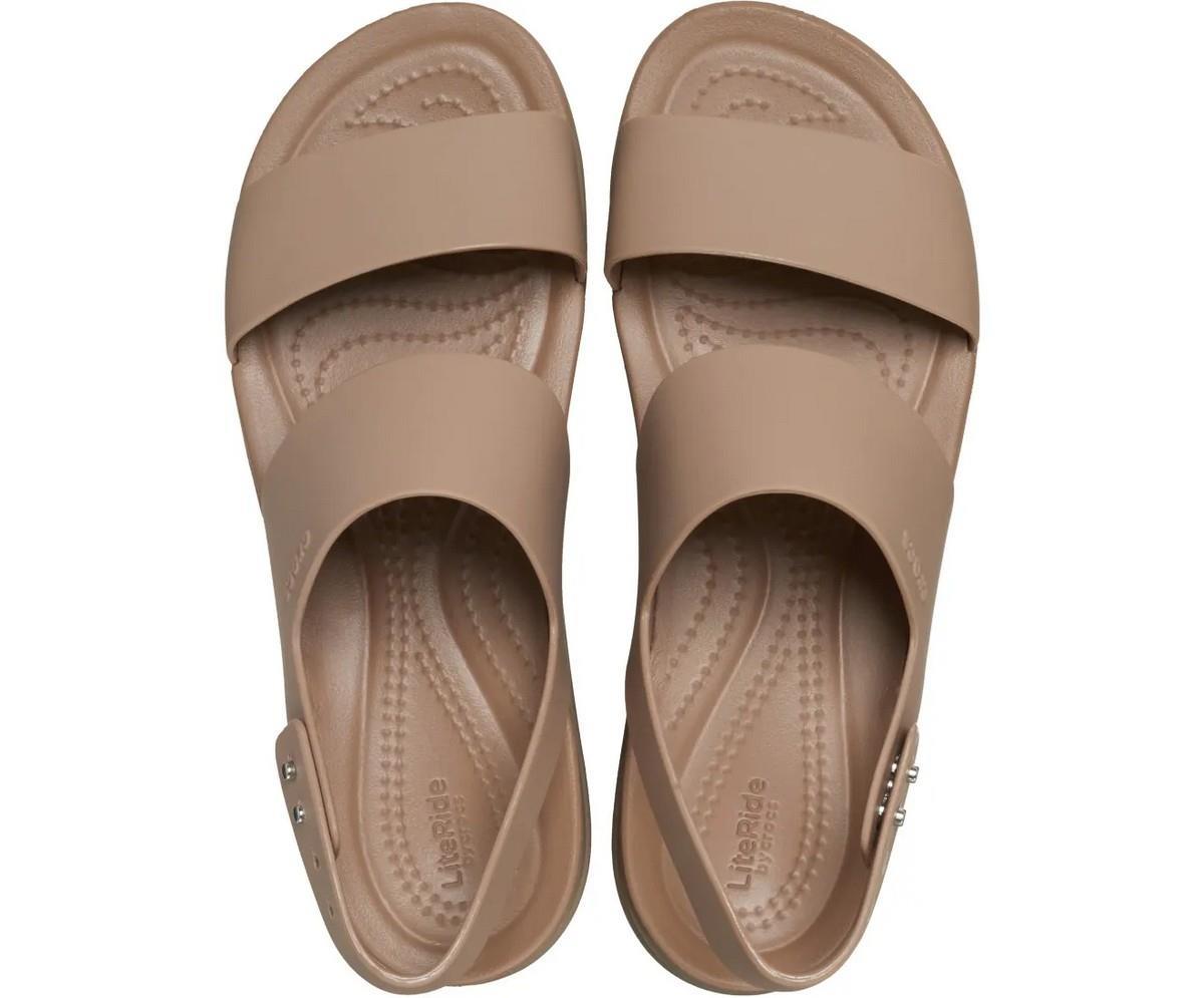 Crocs 206453-2EL Crocs Brooklyn Low Wedge W Kadın Sandalet