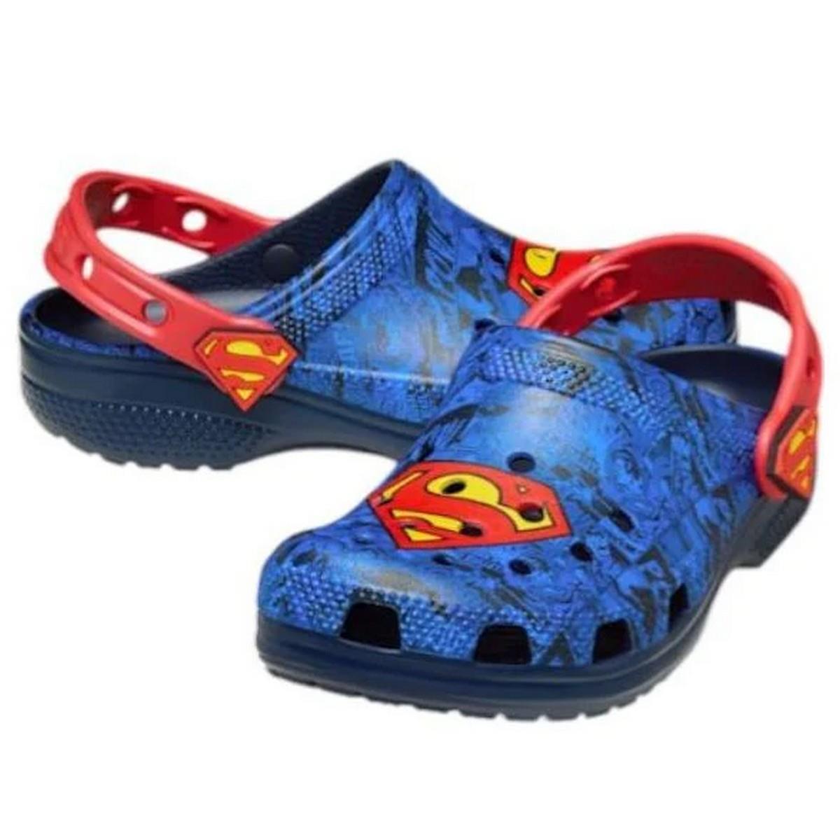 Crocs 211132-90H Superman Classic Clog K Unisex Çocuk Sandalet