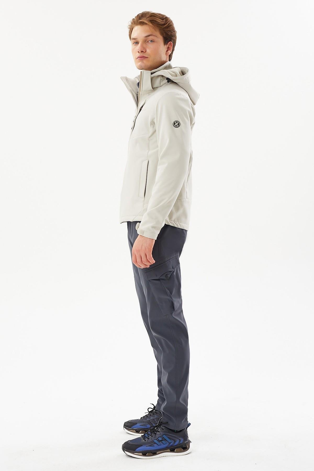 Exuma 2411156-BEİ Erkek Softshell Ceket