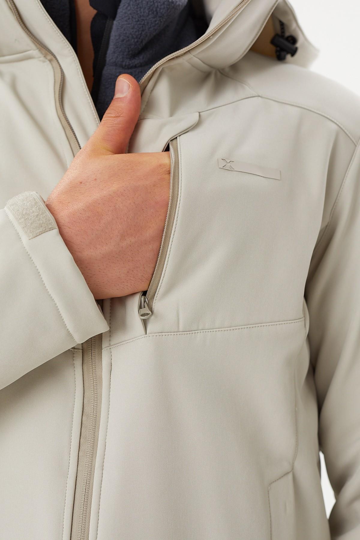 Exuma 2411156-BEİ Erkek Softshell Ceket