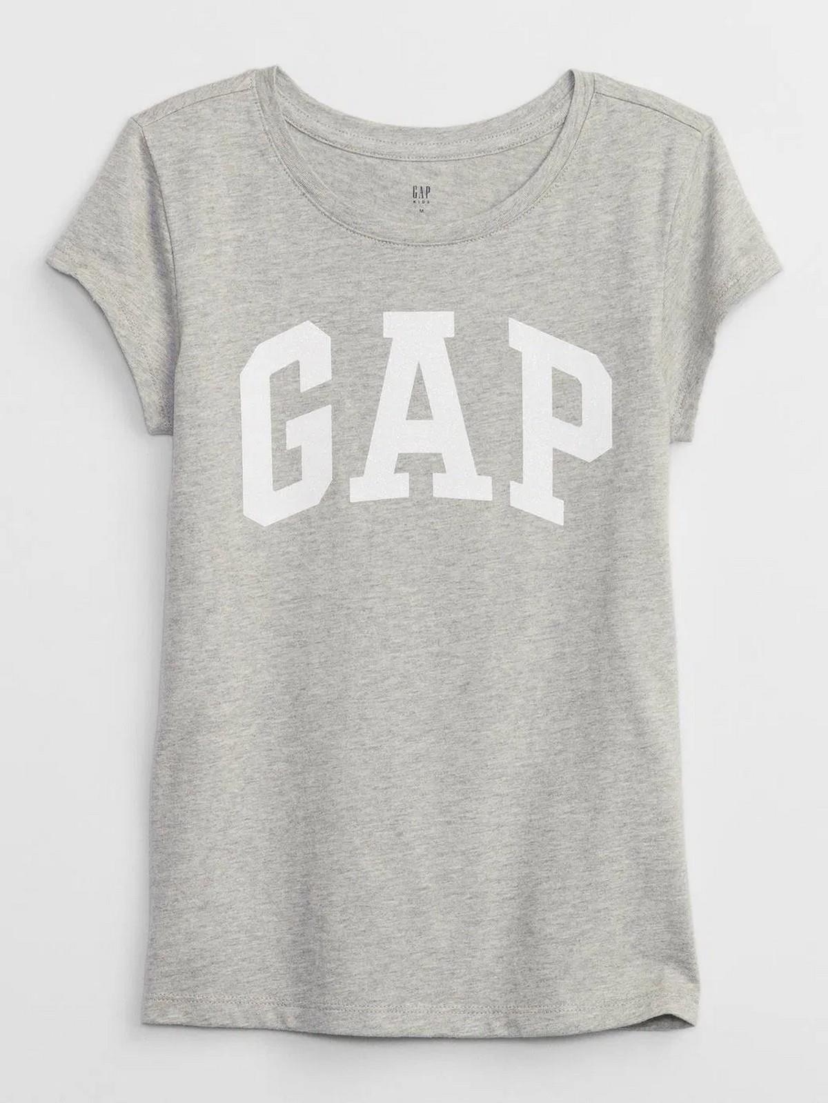 GAP 460525008 V-Hs Ss Value Logo Tee Kız Çocuk Tişört
