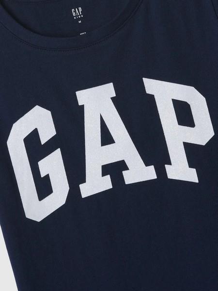 GAP 460525011 V-Hs Ss Value Logo Tee Kız Çocuk Tişört