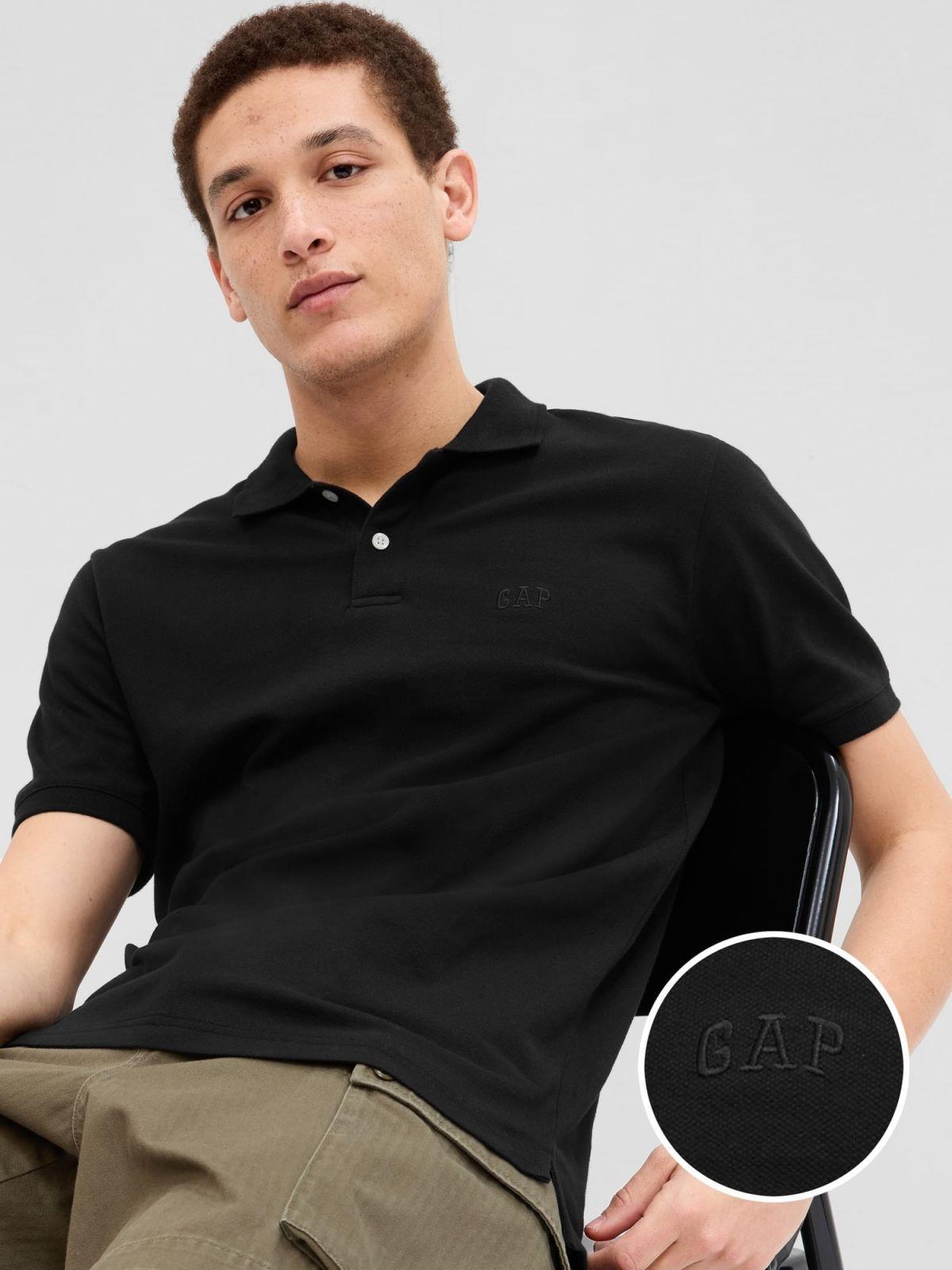GAP 586306003 F-Logo Pk Erkek Polo Tişört