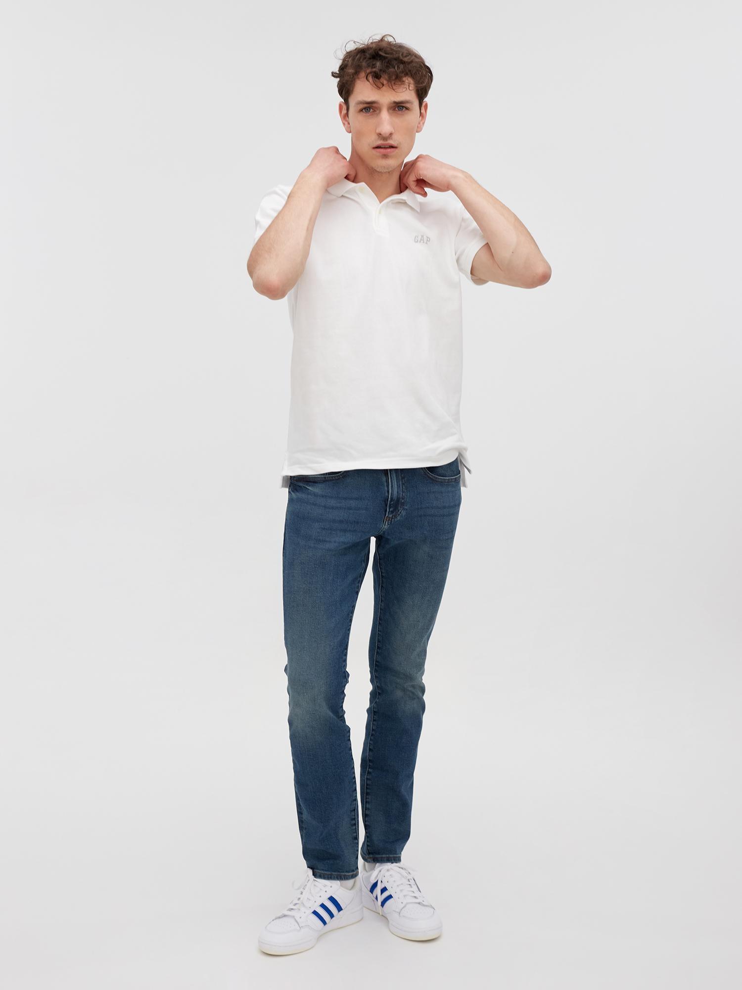 GAP 586306005 F-Logo Pk Erkek Polo Tişört