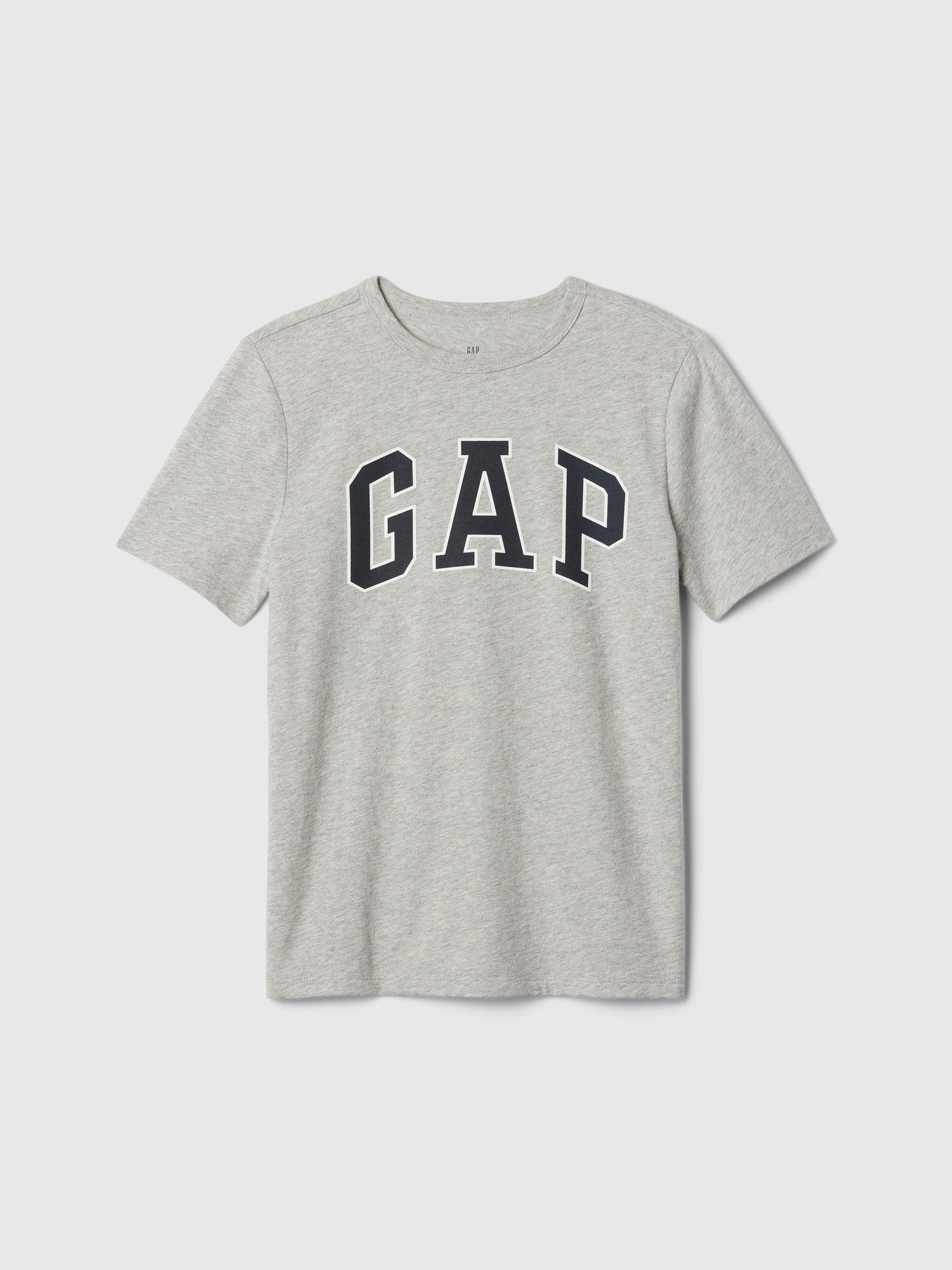 GAP 708370001 V-Bas Ss Logo Tee Erkek Çocuk Tişört