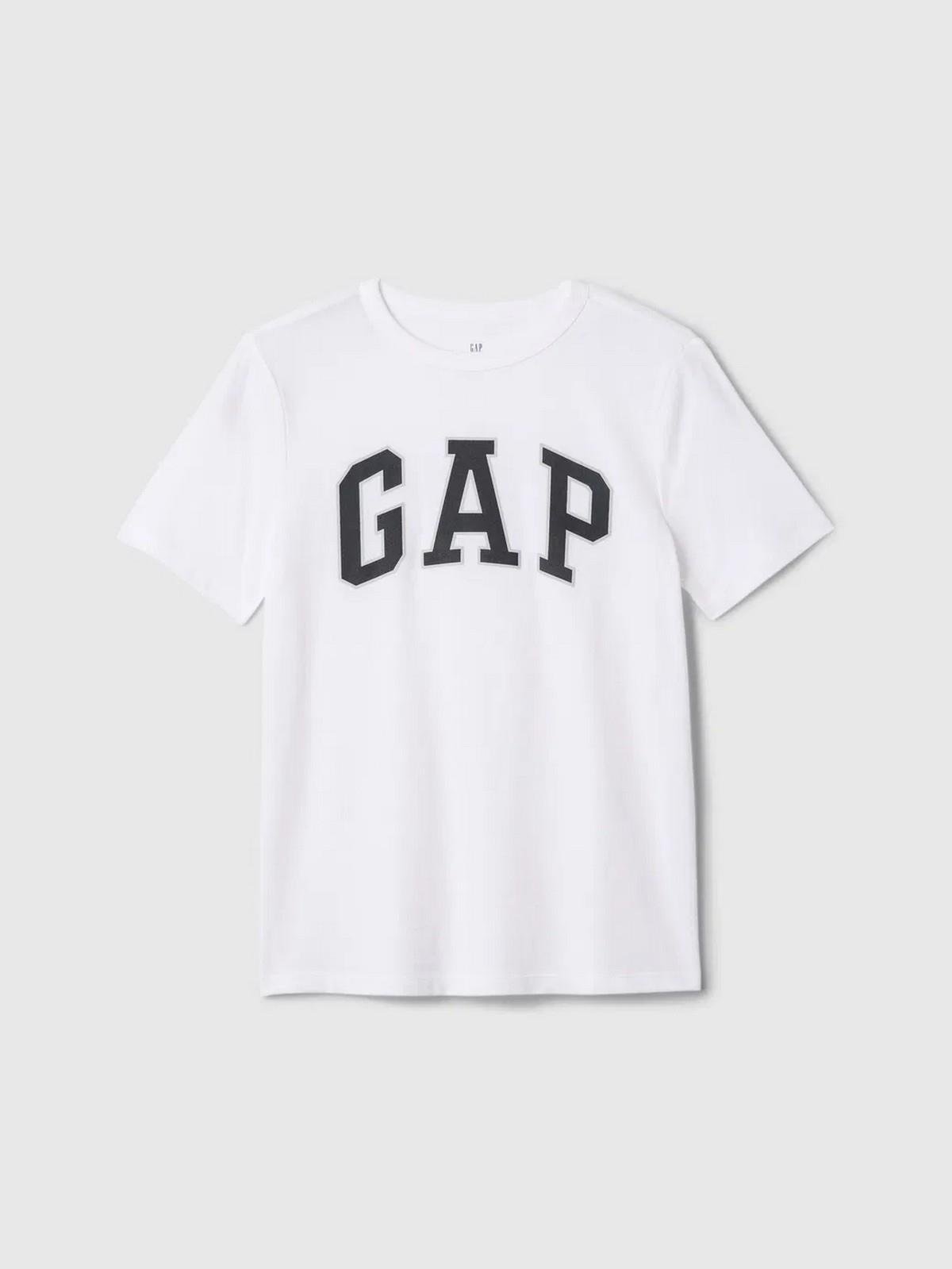 GAP 708370003 V-Bas Ss Logo Tee Erkek Çocuk Tişört