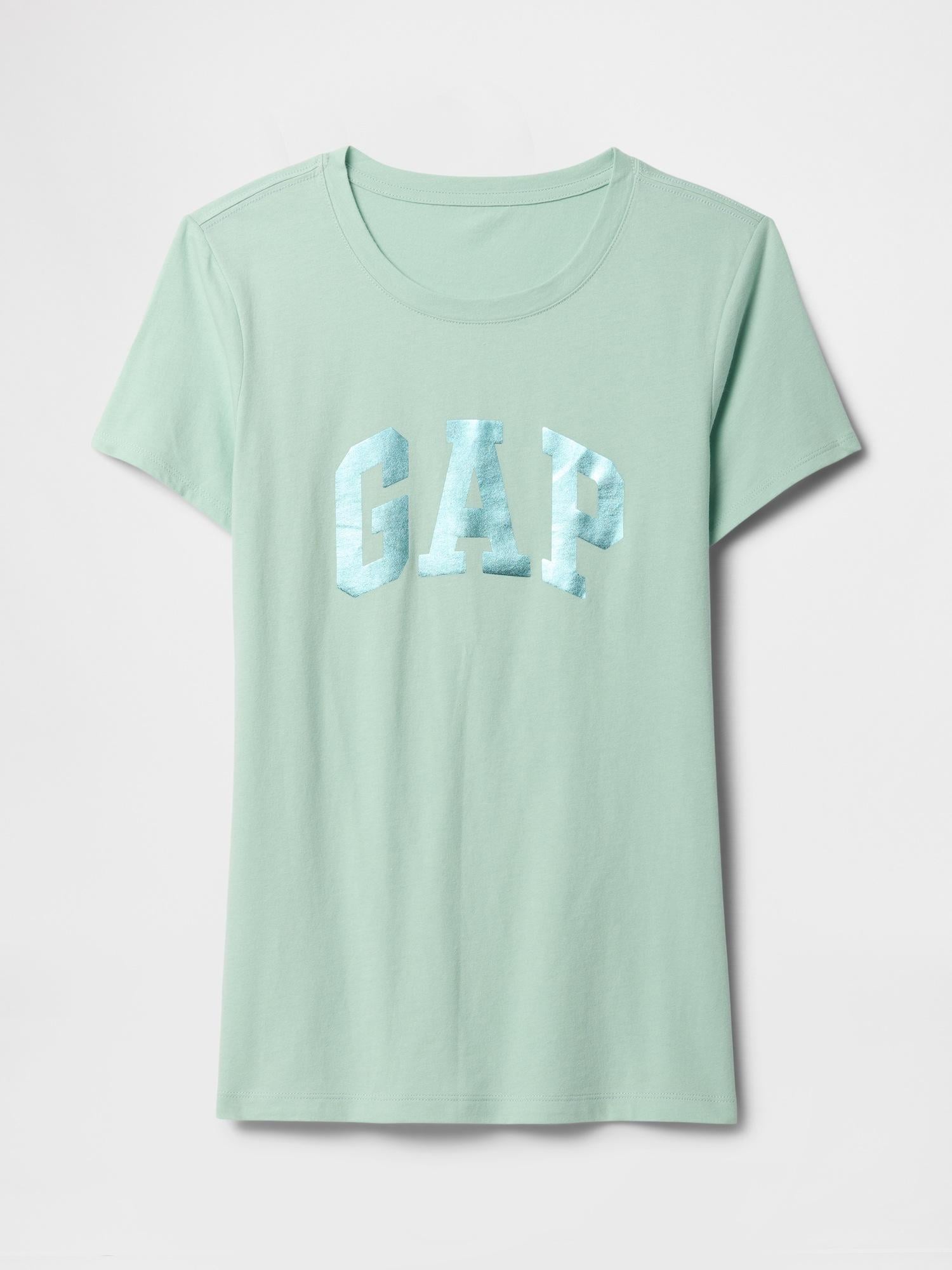 GAP 729555013 V-Ss Logo Classic Tee Kadın Tişört