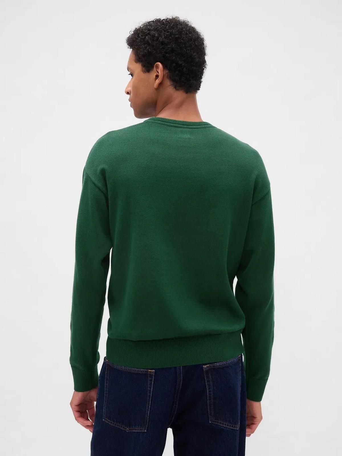 Gap 789791000 V-Intx Gap Athletic Intarsia Rlxd Erkek Kazak