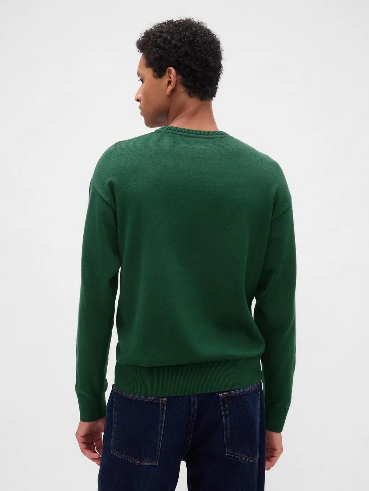 Gap 789791000 V-Intx Gap Athletic Intarsia Rlxd Erkek Kazak