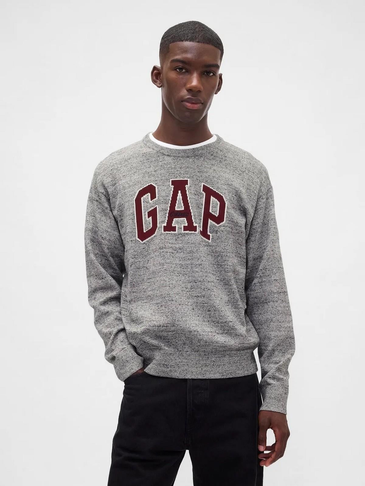 Gap 789791002 V-Intx Gap Athletic Intarsia Rlxd Erkek Kazak
