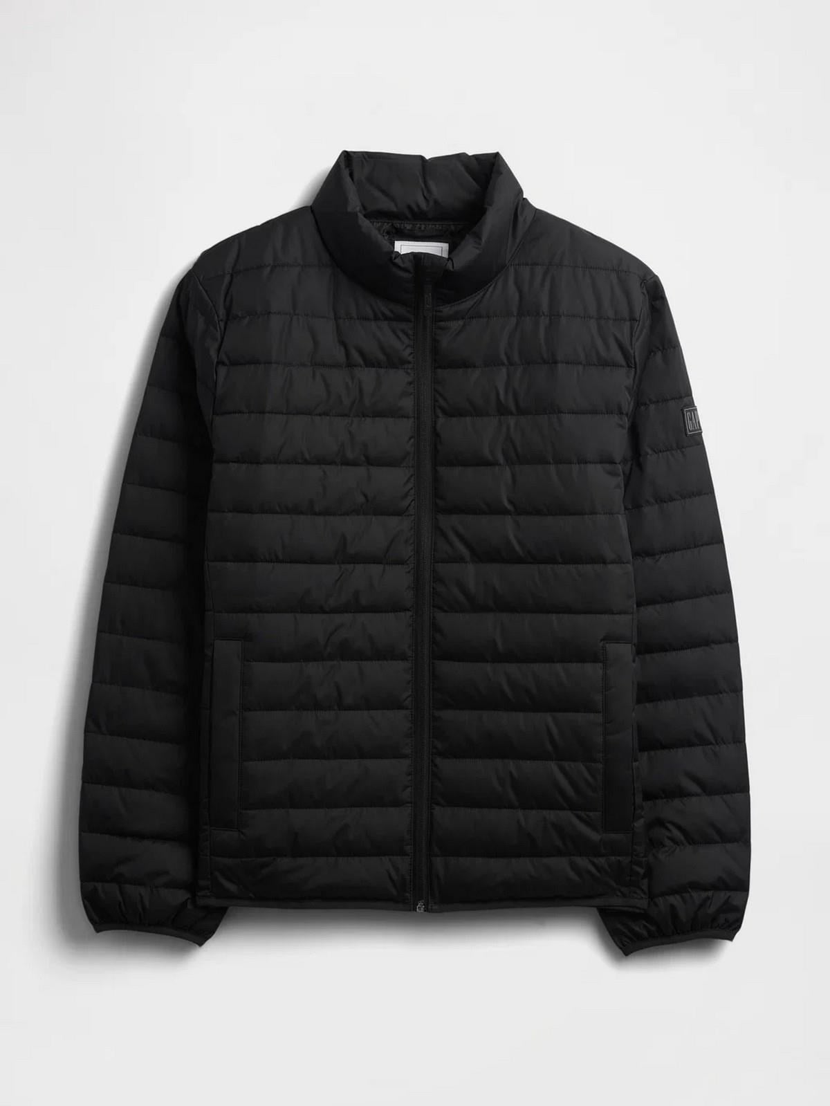Gap 790583003 V-Frch Logo Ltwt Puffer Jkt Erkek Mont
