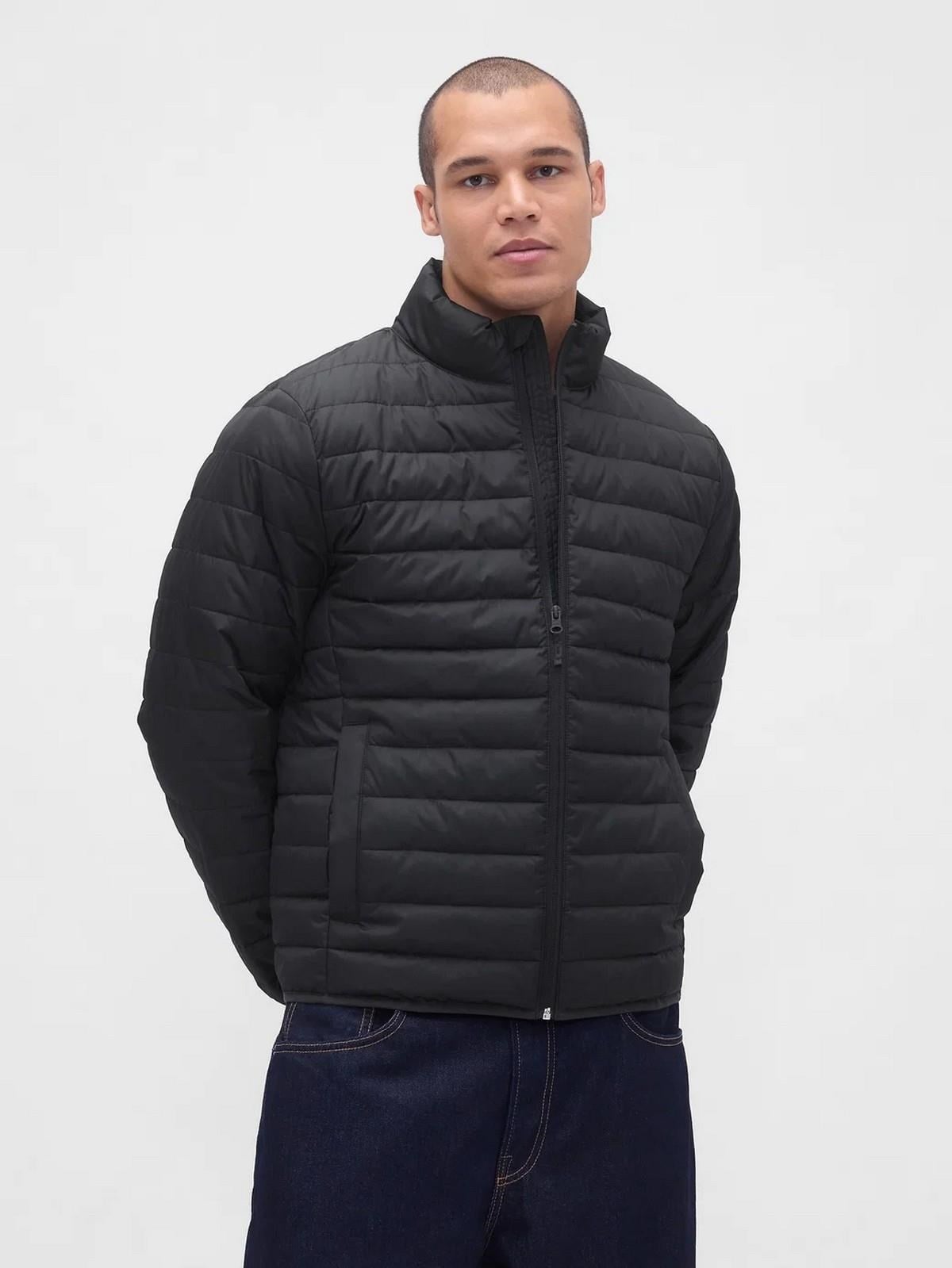 Gap 790583003 V-Frch Logo Ltwt Puffer Jkt Erkek Mont