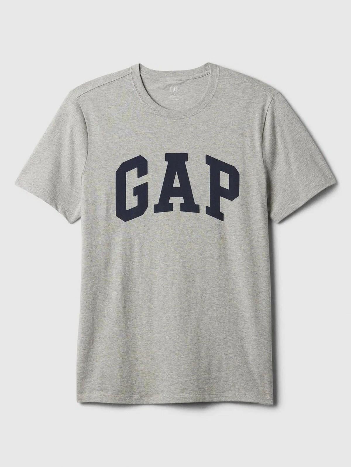 GAP 856659000 V-Everyday Soft Basic Logo T Erkek Tişört