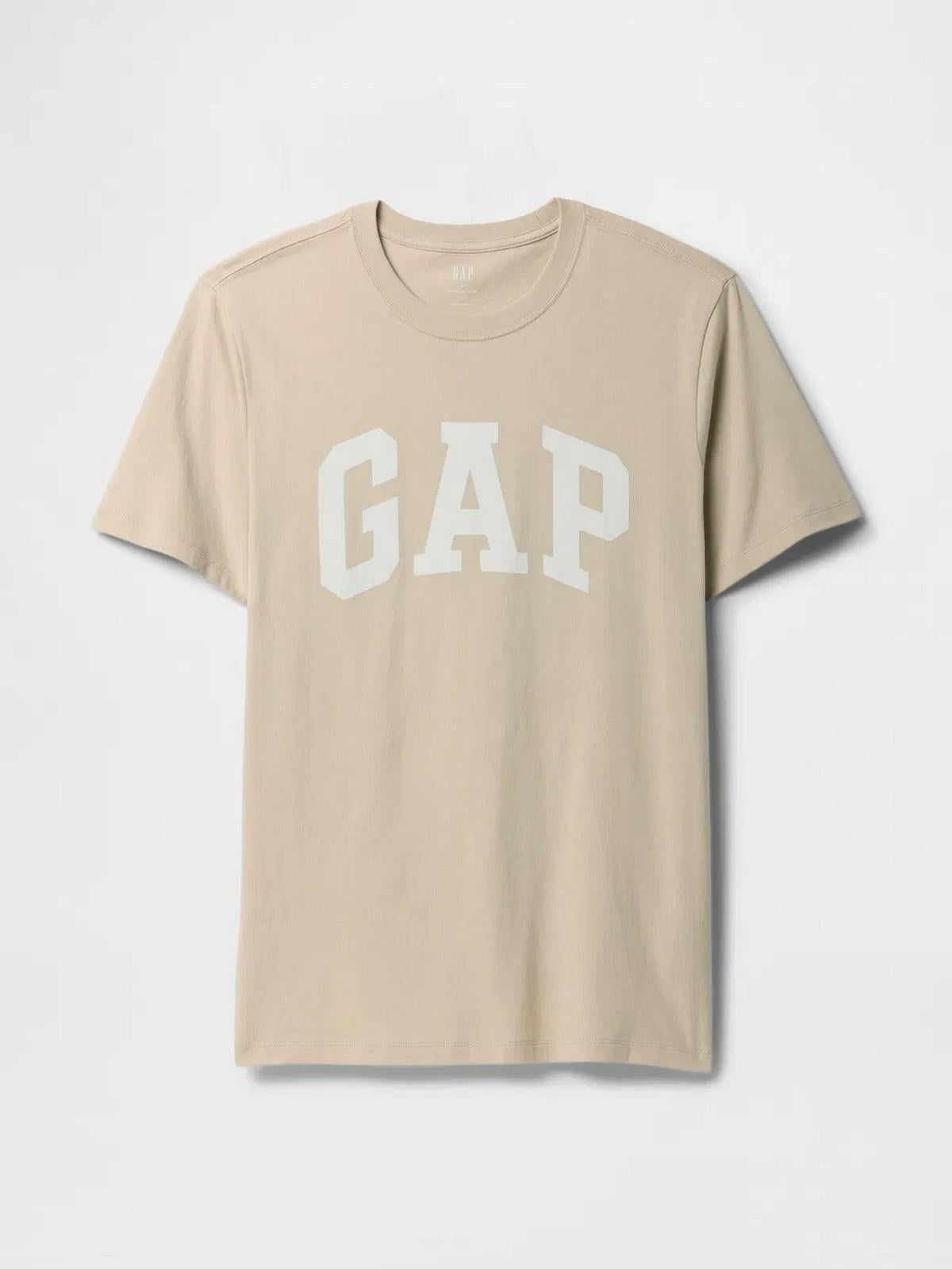 GAP 856659023 V-Everyday Soft Basic Logo T Erkek Tişört