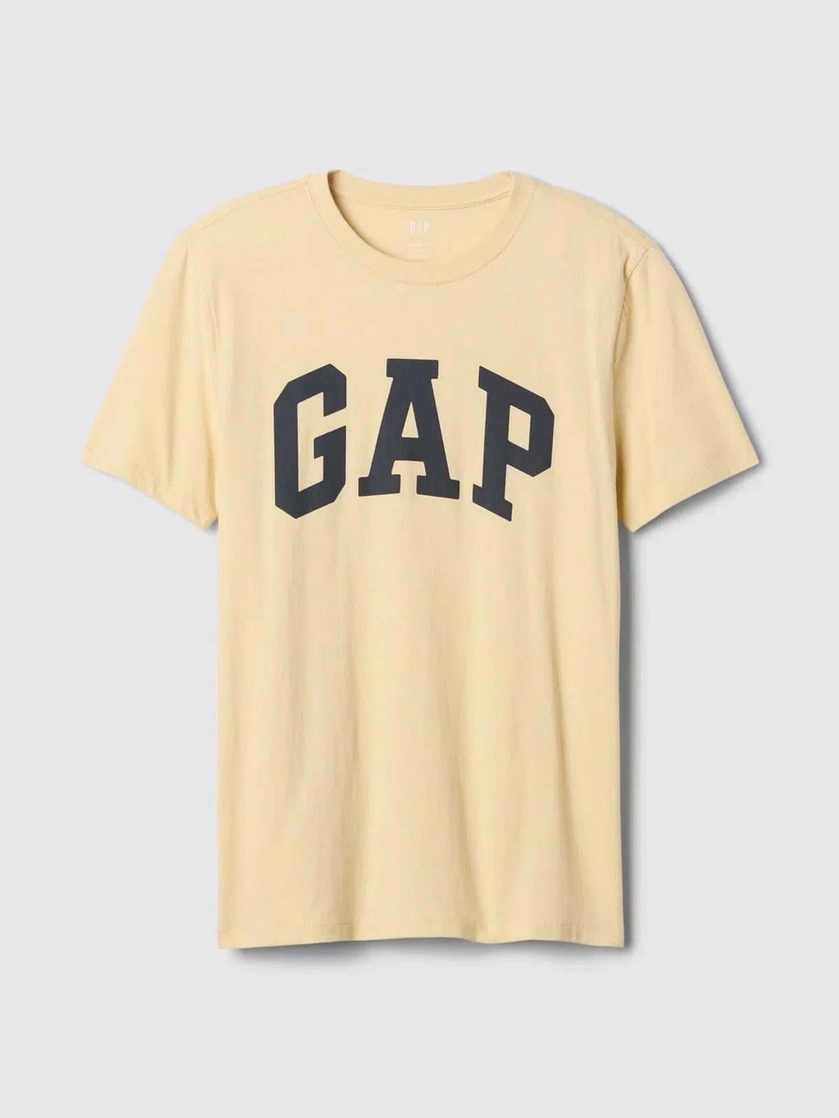 GAP 856659026 V-Everyday Soft Basic Logo T Erkek Tişört