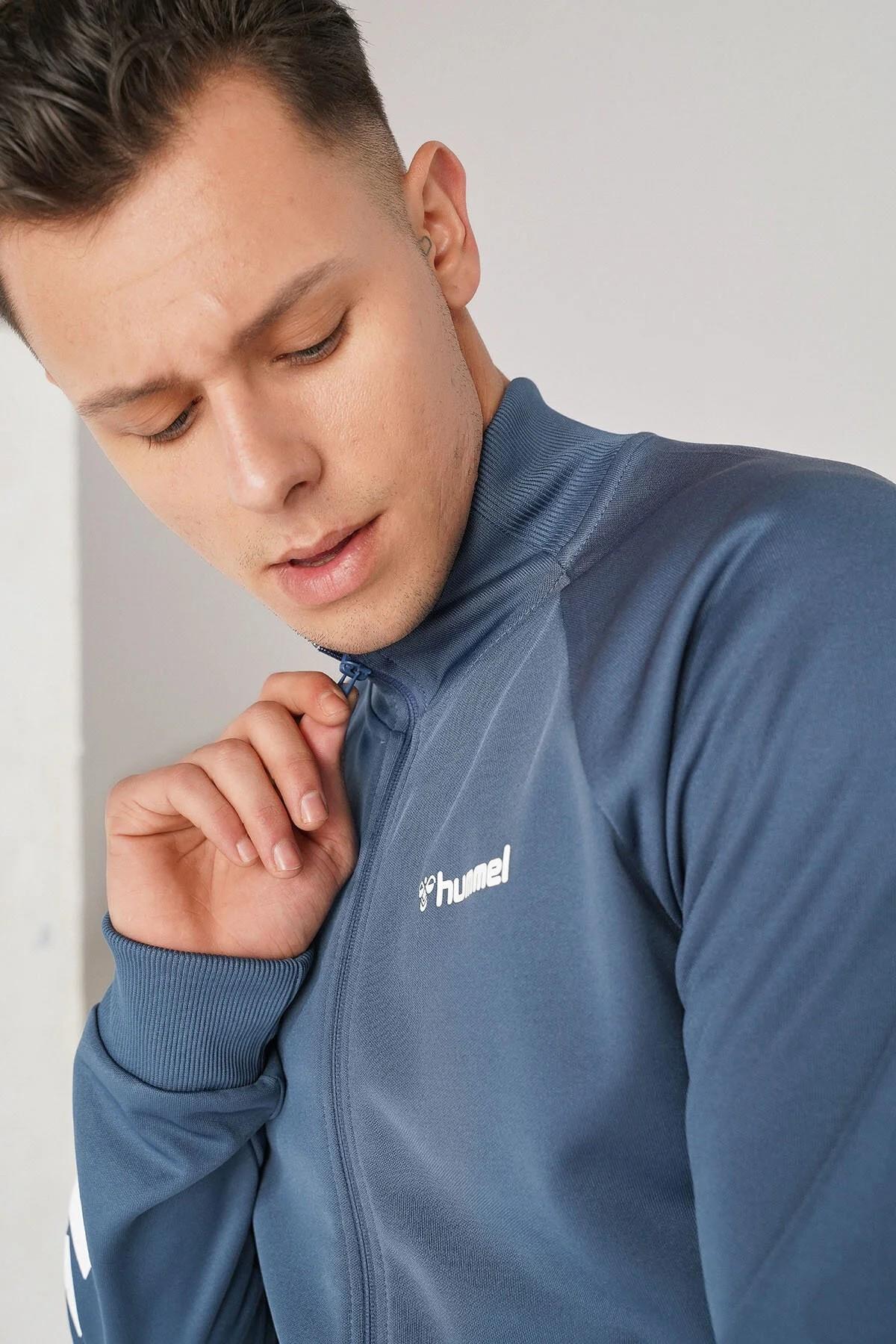 Hummel 921133-7954 Falconzo Zip Erkek Spor Ceket