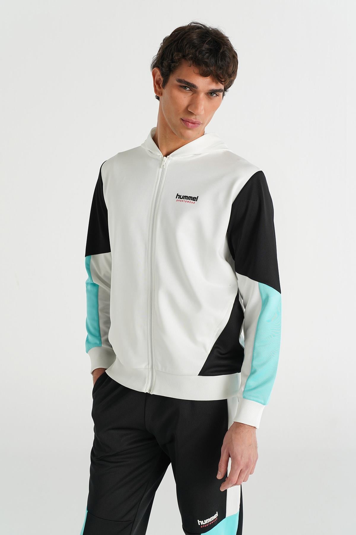 Hummel 922153-9003 Brolin Zip Erkek Spor Ceket