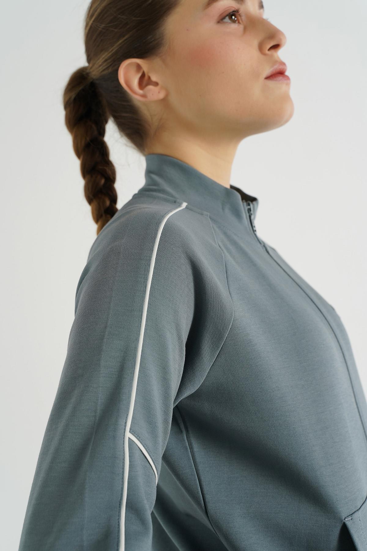 Hummel 922258-7319 Marena Zip Kadın Spor Ceket