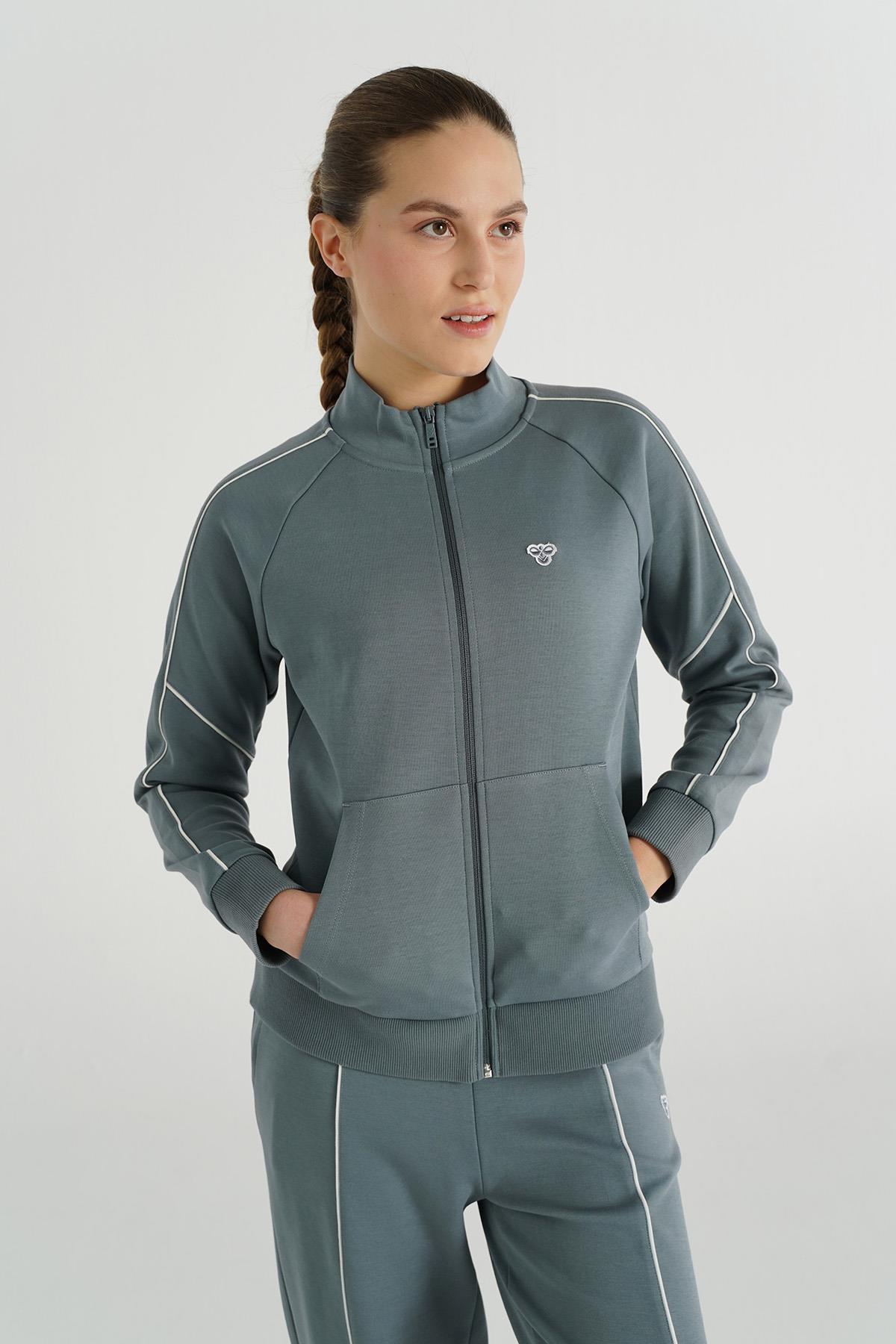 Hummel 922258-7319 Marena Zip Kadın Spor Ceket