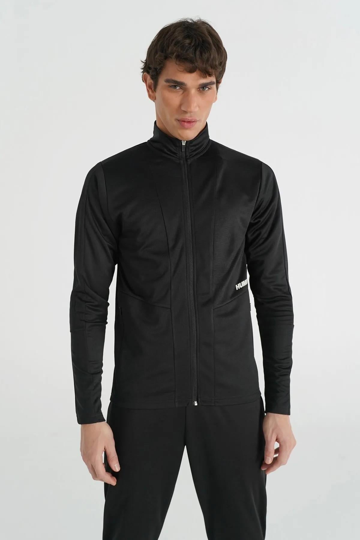 Hummel 922318-2001 Tinsel Zip Erkek Spor Ceket