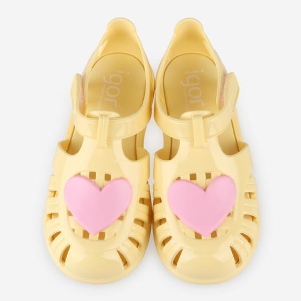Igor S10310-228 Tobby Gloss Love Unisex Çocuk Sandalet