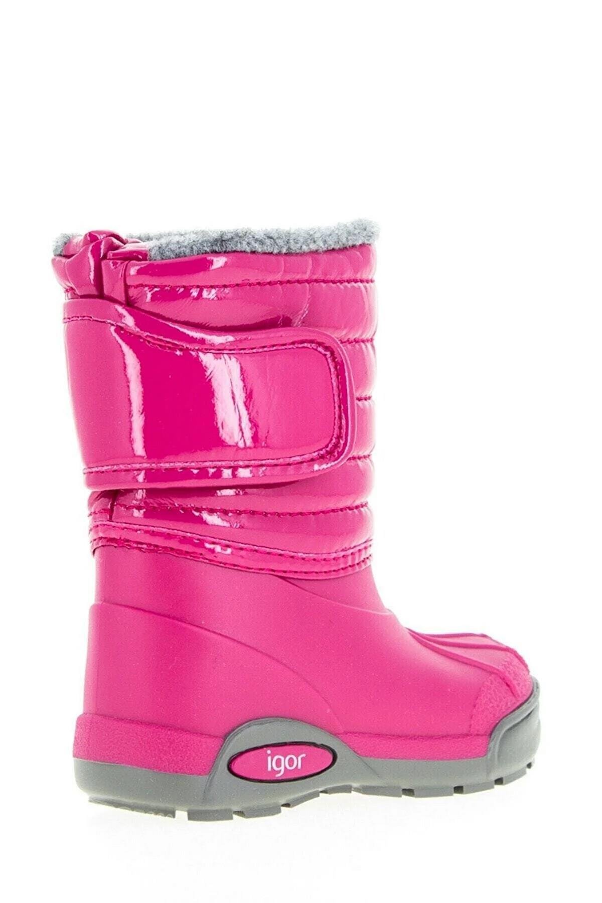 Igor W10168-007 Topo Ski Charol Kız Çocuk Yağmur Çizmesi