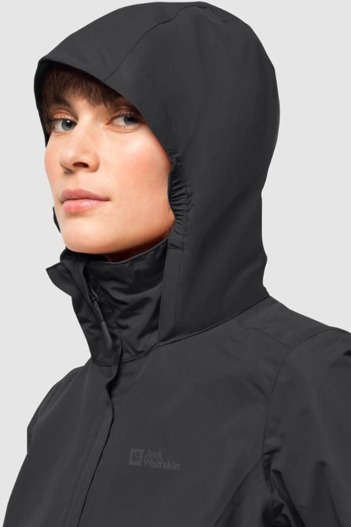 Jack Wolfskin 1111202-6000 Stormy Point 2L Jkt M Kadın Outdoor Mont