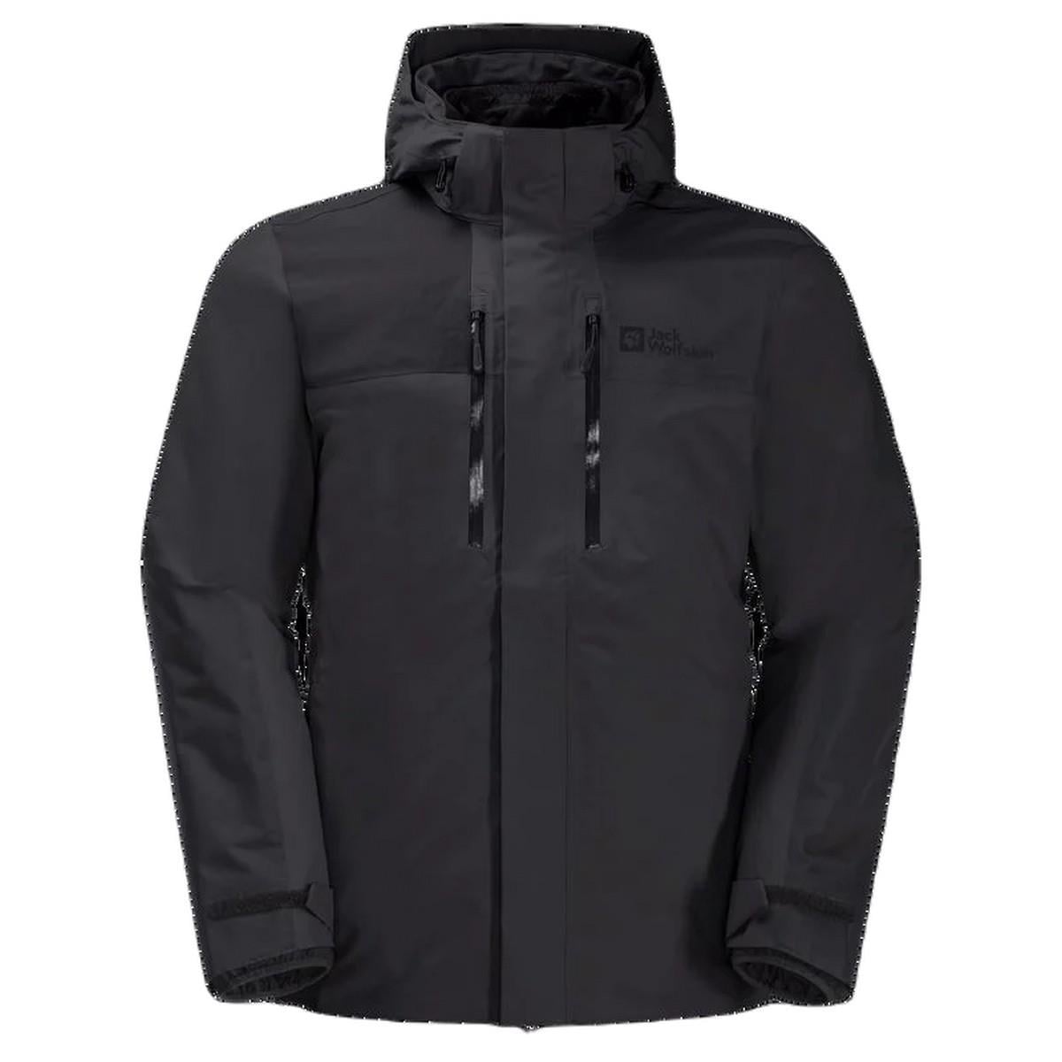 Jack Wolfskin 1115261-6000 Jasper 3IN1 Jkt M Erkek Outdoor Mont