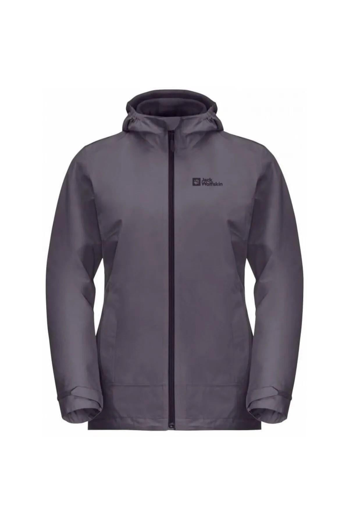 Jack Wolfskin 1115621-I0083 Moonrise 3IN1 Jkt W Kadın Outdoor Mont